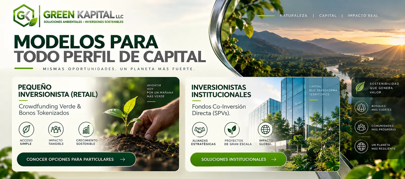 Modelos de inversión para pequeños inversionistas e inversionistas institucionales